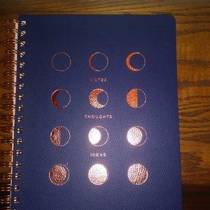 NWT Fringe brand Moon Phase Blank Journal